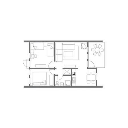 Σπίτι διακοπών Ferienwohnpark Satteldachhaus Typ 9 Sd 11 *